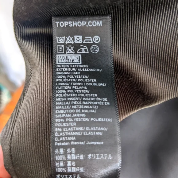 Castor gray Topshop short romper - Picture 10 of 10